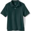 Lands’ End Kids School Uniform Polo – 100% Cotton Comfort That Lasts All Year, Easy-Care, Short Sleeve(Evergreen)
