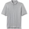 Lands’ End Kids School Uniform Polo – 100% Cotton Comfort That Lasts All Year, Easy-Care, Short Sleeve(Gray Heather)