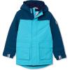 Lands’ End Kids Squall Waterproof Insulated Winter Parka(Scuba Blue/Night Sea)