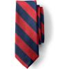Lands’ End Kids Stripe To Be Tied Tie(Red/Classic Navy Stripe)