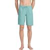 Lands’ End Men’s 9 Inch Packable Cargo Swim Shorts(Pale Teal)