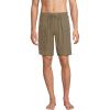 Lands’ End Men’s 9 Inch Packable Cargo Swim Shorts(Rich Khaki)
