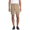 Lands’ End Men’s Big 9 Inch Comfort Waist Comfort First Knockabout Chino Shorts(Khaki)