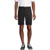 Lands’ End Men’s Big 9″ Traditional Fit No Iron Chino Shorts(Black)