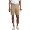 Lands’ End Men’s Big 9″ Traditional Fit No Iron Chino Shorts(Khaki)