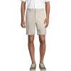Lands’ End Men’s Big 9″ Traditional Fit No Iron Chino Shorts(Light Stone)