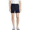 Lands’ End Men’s Comfort Waist 6″ No Iron Chino Shorts(Radiant Navy)