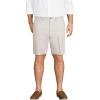 Lands’ End Men’s Comfort Waist 9″ No Iron Chino Shorts(Light Stone)