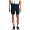 Lands’ End Men’s Comfort Waist Pleated 9″ No Iron Chino Shorts(Radiant Navy)