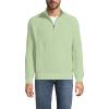 Lands’ End Men’s Drifter Quarter Zip Sweater(Antique Moss)