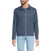 Lands’ End Men’s Lightweight Full Zip Jacket(Slate Blue)