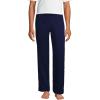 Lands’ End Men’s Poplin Pajama Pants(Deep Sea Navy)