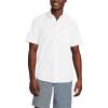Lands’ End Men’s Short Sleeve Sail Rigger Shirt(White)