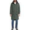 Lands’ End Men’s Squall Waterproof Insulated Winter Stadium Coat(Evening Forest)