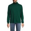 Lands’ End Men’s Super-T Cotton-Blend Turtleneck Shirt(Pine Valley)