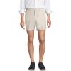 Lands’ End Men’s Traditional Fit 6″ No Iron Chino Shorts(Light Stone)