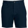 Lands’ End Men’s Traditional Fit 6″ No Iron Chino Shorts(Radiant Navy)