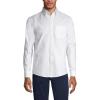 Lands’ End Men’s Traditional Fit Comfort-First Sail Rigger Oxford Shirt(White 24)