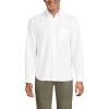 Lands’ End Men’s Traditional Fit Comfort-First Sail Rigger Oxford Shirt(White)