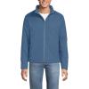 Lands’ End Men’s WanderFree Insulated Jacket(Light Indigo Blue)