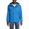 Lands’ End Men’s Waterproof Rain Jacket(Muted Cobalt Blue)