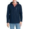 Lands’ End Men’s Waterproof Rain Jacket(Radiant Navy)