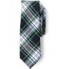Lands’ End School Uniform Adult Plaid To Be Tied Tie(White Plaid)