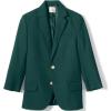 Lands’ End School Uniform Boys Hopsack Blazer(Evergreen)