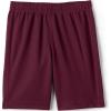 Lands’ End School Uniform Boys Mesh Gym Shorts(Burgundy)