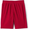 Lands’ End School Uniform Boys Mesh Gym Shorts(Red)
