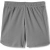 Lands’ End School Uniform Girls Mesh Gym Shorts(Stone Gray)