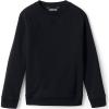 Lands’ End School Uniform Kids Crew Sweatshirt(Black)