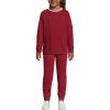 Lands’ End School Uniform Kids Crew Sweatshirt(Garnet)