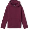 Lands’ End School Uniform Kids Hooded Pullover Sweatshirt(Burgundy)