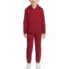 Lands’ End School Uniform Kids Hooded Pullover Sweatshirt(Garnet)