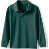 Lands’ End School Uniform Kids Long Sleeve Rapid Dry Polo Shirt(Evergreen)