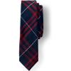 Lands’ End School Uniform Kids Plaid To Be Tied Tie(Classic Navy Large Plaid)