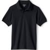 Lands’ End School Uniform Kids Short Sleeve Rapid Dry Polo Shirt(Black)