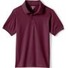 Lands’ End School Uniform Kids Short Sleeve Rapid Dry Polo Shirt(Burgundy)
