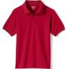 Lands’ End School Uniform Kids Short Sleeve Rapid Dry Polo Shirt(Red)