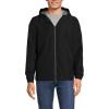 Lands’ End School Uniform Men’s Rain Jacket(Black)