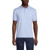 Lands’ End School Uniform Young Men’s Short Sleeve Rapid Dry Polo Shirt(Blue)
