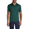 Lands’ End School Uniform Young Men’s Short Sleeve Rapid Dry Polo Shirt(Evergreen)