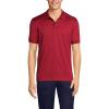 Lands’ End School Uniform Young Men’s Short Sleeve Rapid Dry Polo Shirt(Garnet)