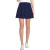 Lands’ End Women’s Active Adaptive Lycra Skater Skorts(Deep Sea Navy)