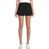 Lands’ End Women’s Active Woven 4″ Shorts with Brief(Black)