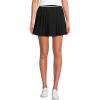 Lands’ End Women’s Active Woven Pleated Skort(Black)
