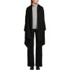 Lands’ End Women’s CashTouch Shawl Wrap(Black)