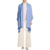 Lands’ End Women’s CashTouch Shawl Wrap(Clear Blue Sky)