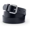 Lands’ End Women’s Classic Leather Belt(Black)